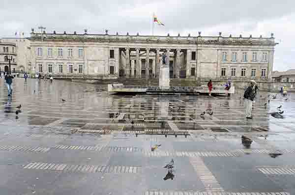 09 - Colombia - Bogota - plaza Bolivar - Capitolio Nacional